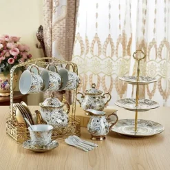 The Cozy Mug Küche & Esszimmer-Kaffeebecher-Set aus Keramik – Stilvolle Tassen für Zuhause oder das Büro