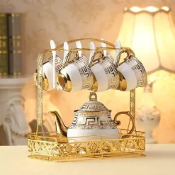 The Cozy Mug Küche & Esszimmer-Kaffeebecher-Set aus Keramik – Stilvolle Tassen für Zuhause oder das Büro