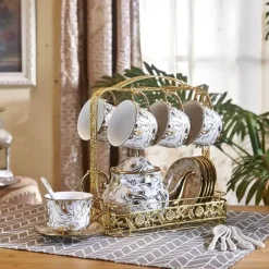 The Cozy Mug Küche & Esszimmer-Kaffeebecher-Set aus Keramik – Stilvolle Tassen für Zuhause oder das Büro