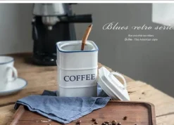 The Cozy Mug Küche & Esszimmer-Kaffeebohnentopf - Kreatives Küchendekor