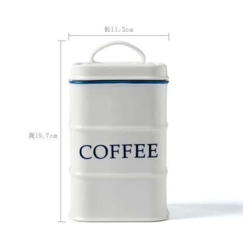 The Cozy Mug Küche & Esszimmer-Kaffeebohnentopf - Kreatives Küchendekor