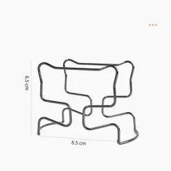 Tom Küche & Esszimmer-Kaffeefilterhalter aus Edelstahl – Küchenorganizer zum Aufbrühen