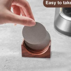 Tom Küche & Esszimmer-Kaffeefilterständer aus Holz – Praktisches Aufbewahrungsregal für Filter