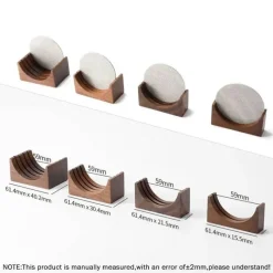 Tom Küche & Esszimmer-Kaffeefilterständer aus Holz – Praktisches Aufbewahrungsregal für Filter