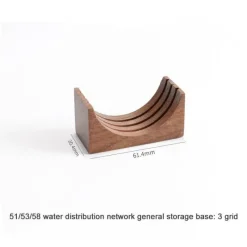 Tom Küche & Esszimmer-Kaffeefilterständer aus Holz – Praktisches Aufbewahrungsregal für Filter