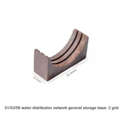 Tom Küche & Esszimmer-Kaffeefilterständer aus Holz – Praktisches Aufbewahrungsregal für Filter