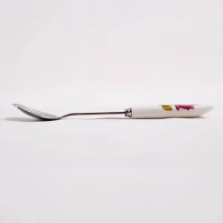 Feast u0026 Flair Küche & Esszimmer-Kaffeelöffel-Set aus Bone China – 6-teiliges Edelstahlbesteck