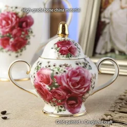 The Cozy Mug Küche & Esszimmer-Kaffeeservice aus Keramik – Elegante Tassen- und Untertassen-Kollektion