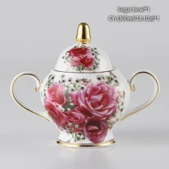 The Cozy Mug Küche & Esszimmer-Kaffeeservice aus Keramik – Elegante Tassen- und Untertassen-Kollektion