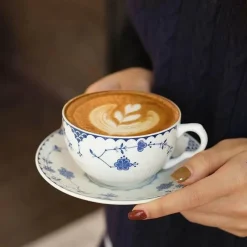 Plates u0026 More Küche & Esszimmer-Kaffeeservice aus Keramik – Tasse, Untertasse, Zuckerdose, Milchkännchen, Teller