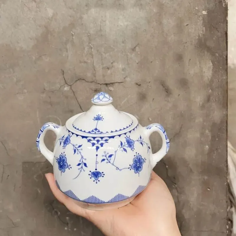 Plates u0026 More Küche & Esszimmer-Kaffeeservice aus Keramik – Tasse, Untertasse, Zuckerdose, Milchkännchen, Teller