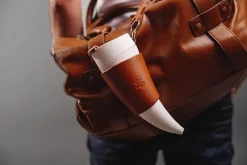 The Cozy Mug Küche & Esszimmer-Kaffeetasse mit Ziegenhörnern – Einzigartige Tiertasse