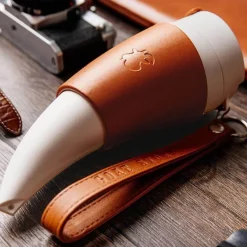 The Cozy Mug Küche & Esszimmer-Kaffeetasse mit Ziegenhörnern – Einzigartige Tiertasse