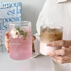 Plates u0026 More Küche & Esszimmer-Kaffeetassen-Set aus Borosilikatglas – hitzebeständiges Trinkgeschirr für heiße und kalte Getränke