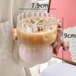 Plates u0026 More Küche & Esszimmer-Kaffeetassen-Set aus Borosilikatglas – hitzebeständiges Trinkgeschirr für heiße und kalte Getränke