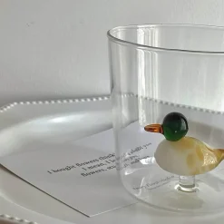 Plates u0026 More Küche & Esszimmer-Kaktus-Hase-Entchen-Glasbecher - Süßes Tischdekor-Trinkgeschirr