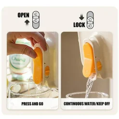 Space Savvy Küche & Esszimmer-Kaltgetränkespender - Intelligente Getränkeaufbewahrung mit Zapfhahn