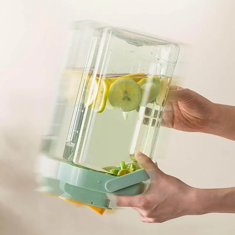 Space Savvy Küche & Esszimmer-Kaltgetränkespender - Intelligente Getränkeaufbewahrung mit Zapfhahn