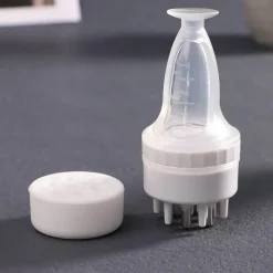 PureGlow Männerpflege|Frauenpflege-Kamm für Kopfhautmassageöl – Applikatorwerkzeug für gesundes Haar