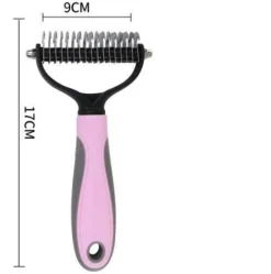 Furendo Haustierzubehör|Reinigungswerkzeuge Für Haustiere-Kamm zum Trimmen von Tierhaaren – Pflegewerkzeug für Hunde und Katzen