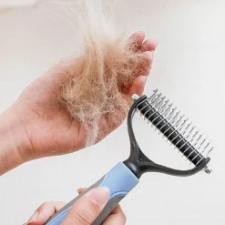 Furendo Haustierzubehör|Reinigungswerkzeuge Für Haustiere-Kamm zum Trimmen von Tierhaaren – Pflegewerkzeug für Hunde und Katzen