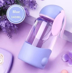 Kinder Little Nest Kinderwagen & Zubehör-Kaninchen-Milchbecher – Süßes Trinkgeschirr aus Glas für Kinder