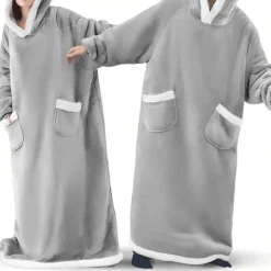 Damen Everly u0026 Lace Herrenbekleidung|Damenbekleidung-Kapuzendecke – Gemütliche, vollflächige Decke für Wärme