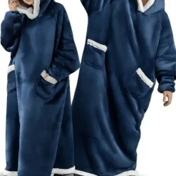 Damen Everly u0026 Lace Herrenbekleidung|Damenbekleidung-Kapuzendecke – Gemütliche, vollflächige Decke für Wärme