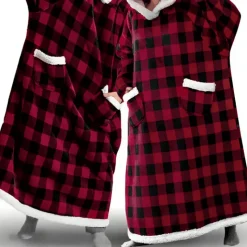 Damen Everly u0026 Lace Herrenbekleidung|Damenbekleidung-Kapuzendecke – Gemütliche, vollflächige Decke für Wärme