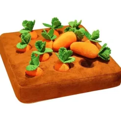 The Decor Haven Babyspielzeug-Karottenpflückspiel aus Holz – Lernspielzeug für Kinder