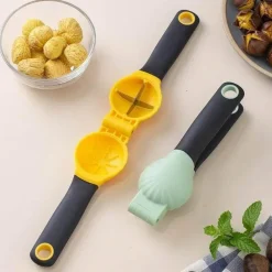 Tom Küche & Esszimmer-Kastanien-Walnuss-Knacker-Set mit Schutzhülle zum einfachen Öffnen von Nüssen