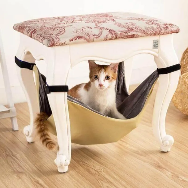 Decor Haustierzubehör|Haustierbetten-Katzenbett-Hängematte – weiches hängendes Haustierbett für Katzen
