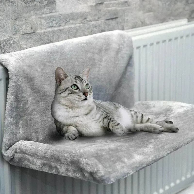 Decor Haustierzubehör|Haustierbetten-Katzenfensterhängematte – Einfaches Hängebett für Katzen