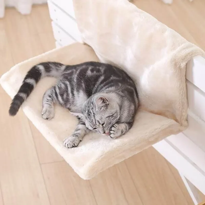 Decor Haustierzubehör|Haustierbetten-Katzenfensterhängematte – Einfaches Hängebett für Katzen