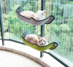 Decor Haustierzubehör|Haustierbetten-Katzenfensterhängematte – Gemütliches Haustierbett für Katzen