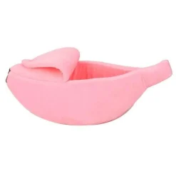 Decor Haustierzubehör|Haustierbetten-Katzenhaus aus Bananenschale – Gemütlicher Unterschlupf für Haustiere in 4 Farben