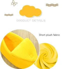 Decor Haustierzubehör|Haustierbetten-Katzenhaus aus Bananenschale – Gemütlicher Unterschlupf für Haustiere in 4 Farben