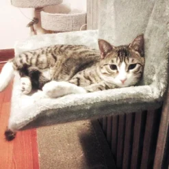 Decor Haustierzubehör|Haustierbetten-Katzenhängemattenbett - Gemütliche Heizkörperwiege für Katzen