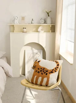 Cozy Cushions Bettzeug-Katzenkissen - Weiches Plüsch-Dekokissen