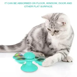 TailTrend Haustierzubehör|Haustierspielzeug-Katzenmassage-Windmühlenspielzeug – Interaktives drehbares Haustierspielzeug