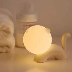 The Light Loft Beleuchtung-Katzen-Nachtlampe – süßes dekoratives Licht für Kinder