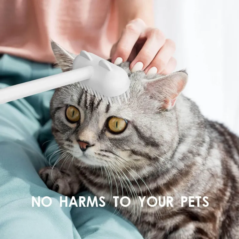 Decor Haustierzubehör|Reinigungswerkzeuge Für Haustiere-Katzenpflegebürste – Sanftes Massagewerkzeug für die Haustierpflege