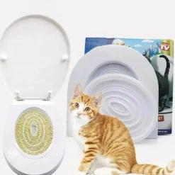 Furendo Haustierzubehör|Reinigungswerkzeuge Für Haustiere-Katzentoiletten-Trainingsset – Einfache Lösung für ein streufreies Training