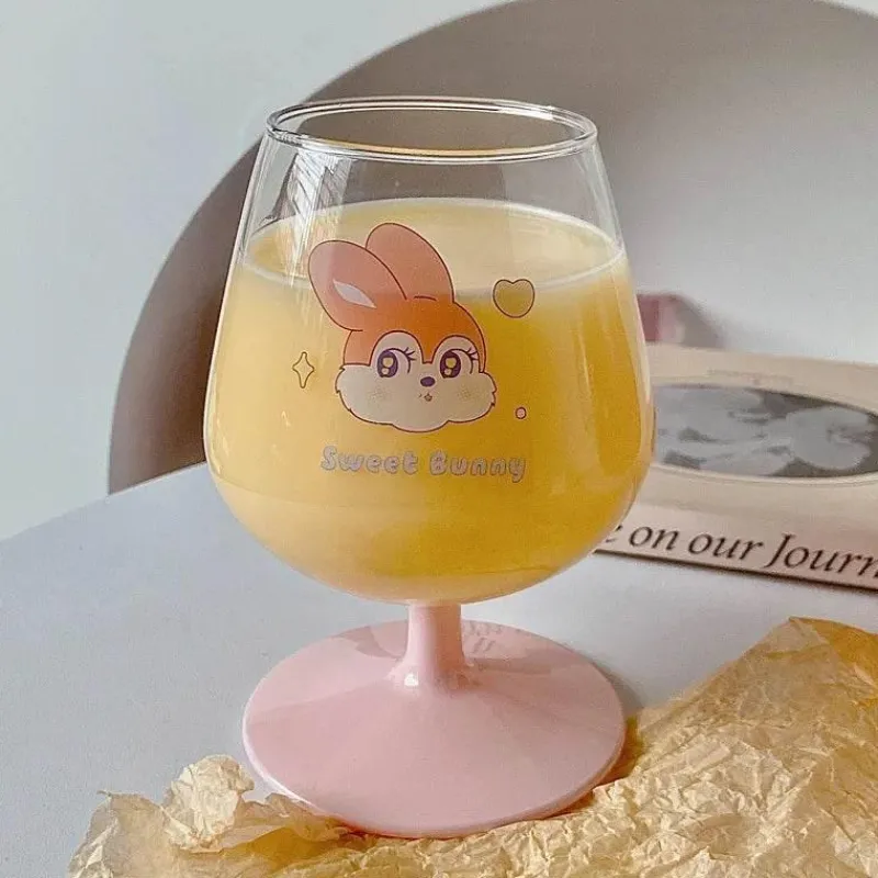 Plates u0026 More Küche & Esszimmer-Kawaii Rabbit Goblet - Süßer Saftbecher für Mädchen