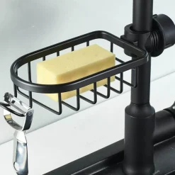 Tranquil Waters Badezimmer|Küche & Esszimmer-Küchenarmatur-Organizer – Hängeregal für Utensilien und Töpfe