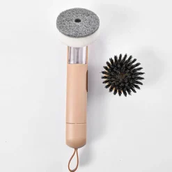 The Culinary Kit Küche & Esszimmer-Küchenbürste mit langem Griff – Reinigungswerkzeug für Töpfe und Geschirr