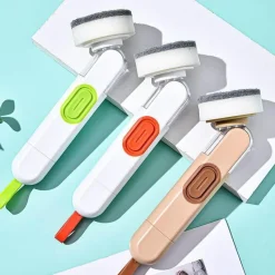 The Culinary Kit Küche & Esszimmer-Küchenbürste mit langem Griff – Reinigungswerkzeug für Töpfe und Geschirr