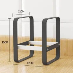 The Decor Haven Küche & Esszimmer-Küchengeschirr-Organizer-Regal – platzsparende Aufbewahrungslösung