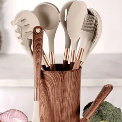 Decor Küche & Esszimmer-Küchenhelfer-Set aus Silikon – All-in-One-Kochutensilien, 10-teilig