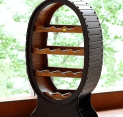 Cozy Living Möbel-Küchenregal aus Holz - Bar-Organizer-Halter